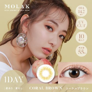  MOLAK(モラク) ワンデー【1箱10枚入】全19カラーの画像