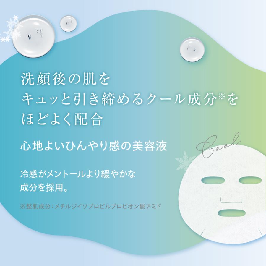 RISM 大容量パック 2個セット ひんやり ウォータリーチャージブースト デイリーケアマスク クール（30枚入り）ビタミンC セラミド インナードライ 毛穴 ベース スキンケア マスクパックの画像