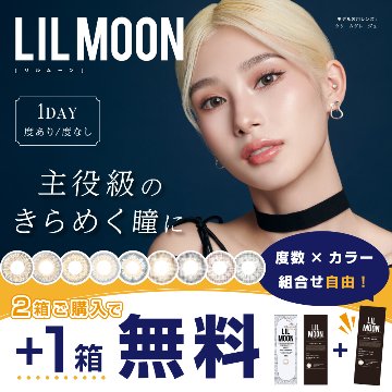【2+1】 LILMOONリルムーンワンデー【1箱10枚入】　全9カラーの画像