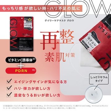 選べる3点！RISM リズム デイリーケアマスク 各種7枚入り 全8種 スキンケア シートマスク フェイスパック 角質ケア ビタミンC 日焼けケア 敏感肌 オールインワンマスク 送料無料 ポスト投函の画像