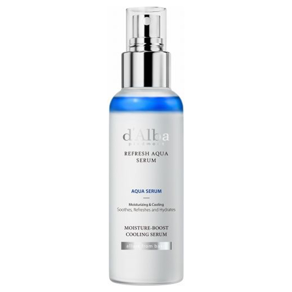 d’Alba ダルバ リフレッシュアクアスプレーセラム 100ml スキンケア 冷感 ひんやり クールダウン 保湿ケアミスト 美容液 化粧水 フェイスミスト 韓国コスメの画像