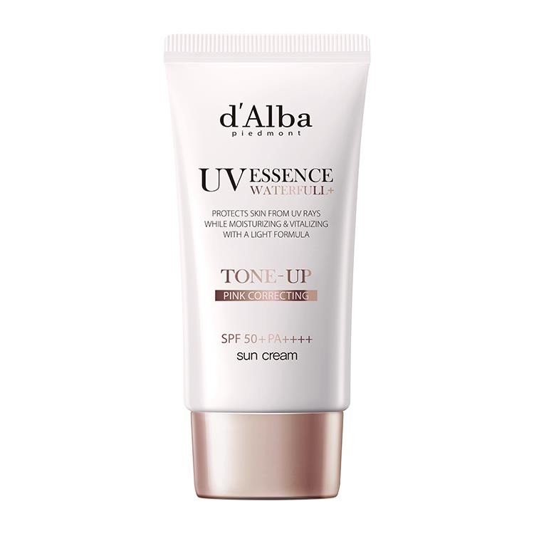 d’Alba ダルバ ウォータフルトーンアップサンクリーム ピンク 50ml 化粧下地 ベースメイク 日焼け止め UVカット カバーアップ 韓国コスメの画像