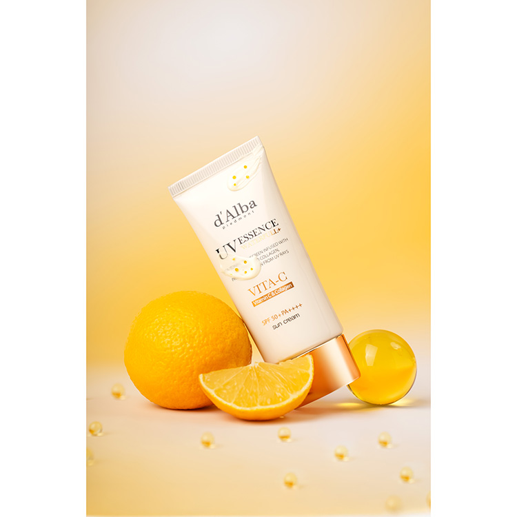 d’Alba ダルバ ビタカプセルエイジングケアサンクリーム 50ml 化粧下地 ベースメイク 日焼け止め UVカット カバーアップ 韓国コスメの画像