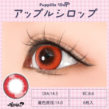 アシストシュシュ パピーラワンデーシロップ【1箱6枚入】全31カラーの画像