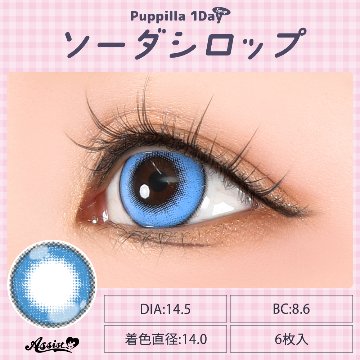 アシストシュシュ パピーラワンデーシロップ【1箱6枚入】全31カラーの画像