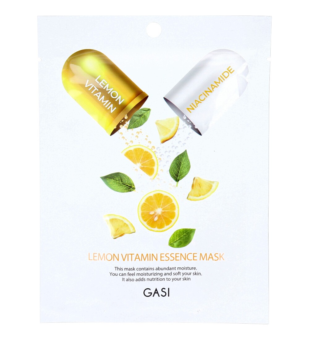 ガシ GASI フェイスマスク 全10種×各2枚【全20枚お試しアソートパック】スキンケア 肌ケア フェイスケア シートパック ナイアシンアミド配合 毛穴改善 水分強化 肌改善 マスクパック の画像