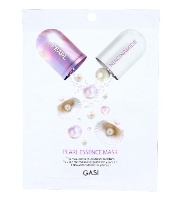 ガシ GASI フェイスマスク 全10種×各2枚【全20枚お試しアソートパック】スキンケア 肌ケア フェイスケア シートパック ナイアシンアミド配合 毛穴改善 水分強化 肌改善 マスクパック の画像