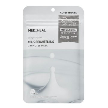 MEDIHEAL 3ミニッツマスク 各7枚入 全8種 スキンケア 肌ケア シートパック 毛穴改善 水分強化 肌改善 保湿 シートマスク 集中ケア メディヒール 韓国コスメの画像