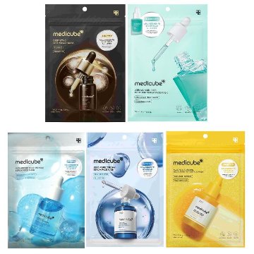 medicube メディキューブ シートマスク 7枚入 全5種 シートマスク マスクパック 敏感肌 スキンケア 保湿 マスクパック 韓国コスメの画像