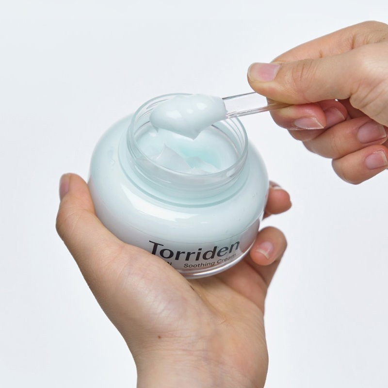 Torriden（トリデン） ダイブインスージングクリーム 100ml　フェイスクリーム スキンケア ジェル 乾燥 保湿 ヒアルロン酸 ハーブ配合 無着色 無香料 敏感肌 脂性肌の画像