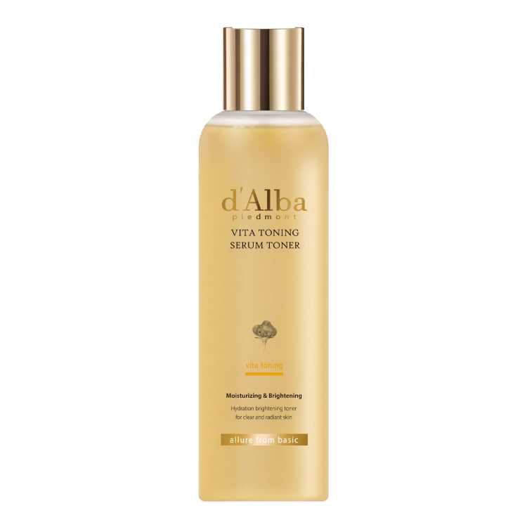 d’Alba(ダルバ) ビタトーニングセラムトナー 180ml 美白 グルタチオン セラムトナー 化粧水 水分保湿 低刺激 肌のキメ ツヤ 潤い べたつかない ゆらぎ肌 乾燥肌 敏感肌 透明感の画像