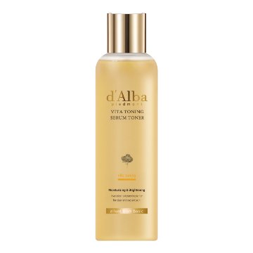 d’Alba(ダルバ) ビタトーニングセラムトナー 180ml 美白 グルタチオン セラムトナー 化粧水 水分保湿 低刺激 肌のキメ ツヤ 潤い べたつかない ゆらぎ肌 乾燥肌 敏感肌 透明感の画像