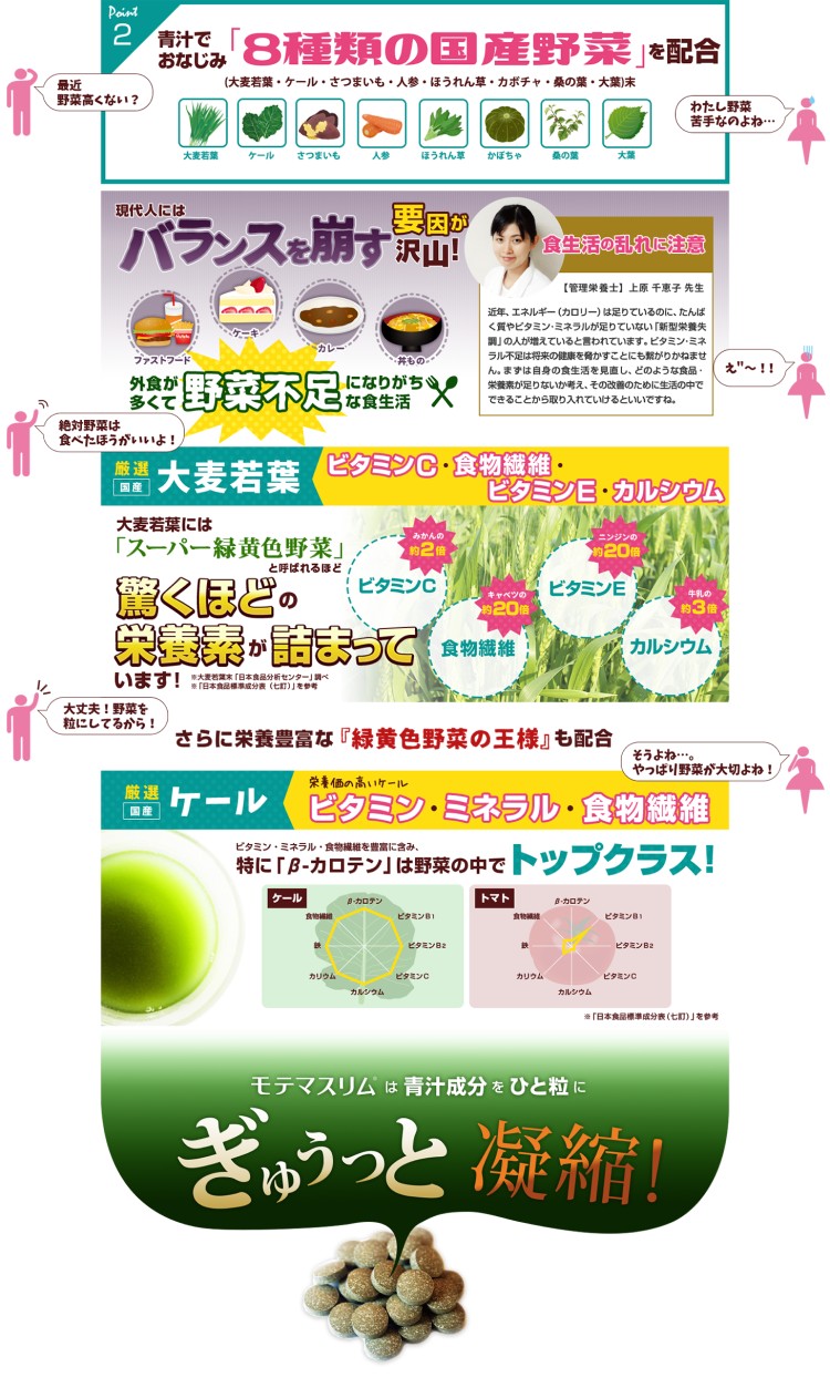 選べる1点～3点 活きた酵素 モテマスリム 120粒（約30日分） 便秘解消 サプリ 使用素材140種類 食物繊維 乳酸菌 酵素 青汁 ダイエットサポート 人気 美ボディ習慣 お徳用の画像