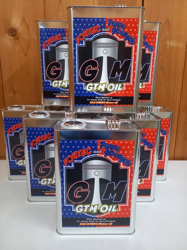 GTMオイル 20W-50 4L缶6個一組の画像