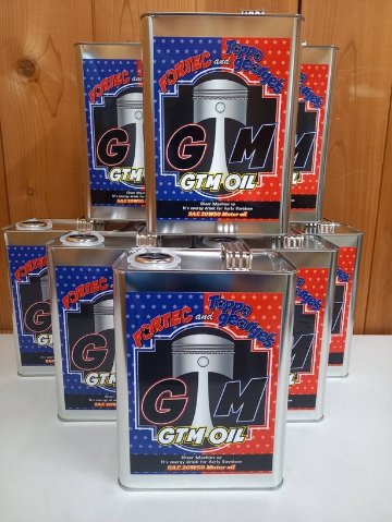 GTMオイル 20W-50 4L缶6個一組の画像