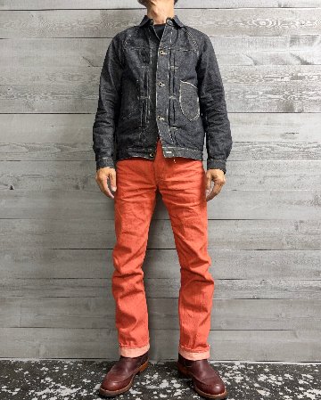 【Leans】5Pジーンズ・スリムストレートの画像