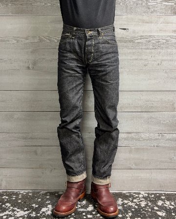 【Leans】5Pジーンズ・スリムストレートの画像