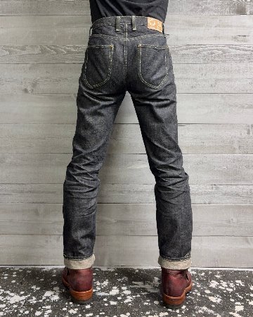 【Leans】5Pジーンズ・スリムストレートの画像