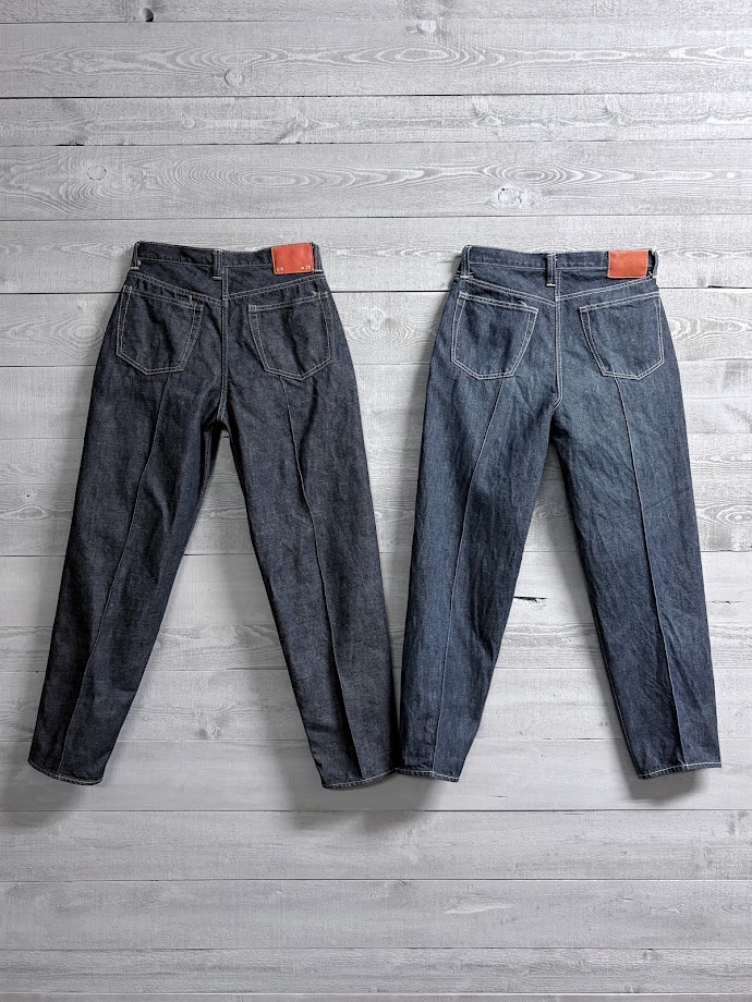 embers garment 【E-9】Center Pleated Jeansの画像