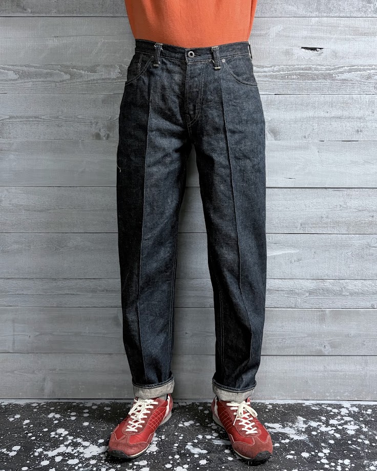embers garment 【E-9】Center Pleated Jeansの画像