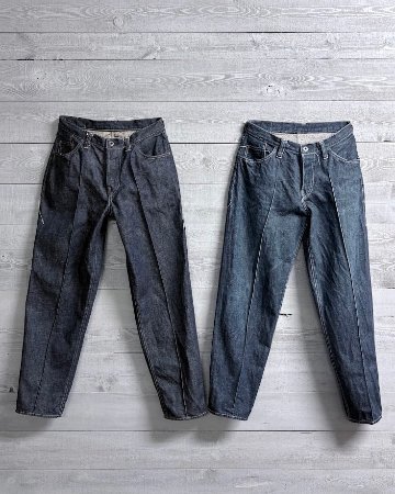 embers garment 【E-9】Center Pleated Jeansの画像