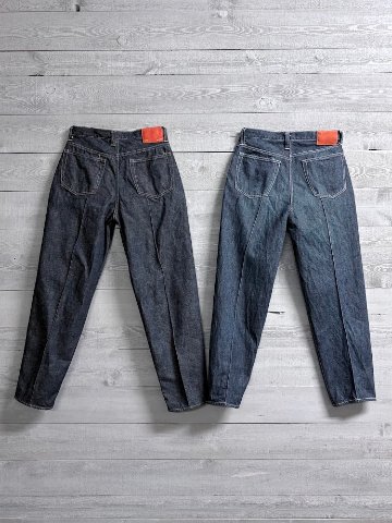 embers garment 【E-9】Center Pleated Jeansの画像
