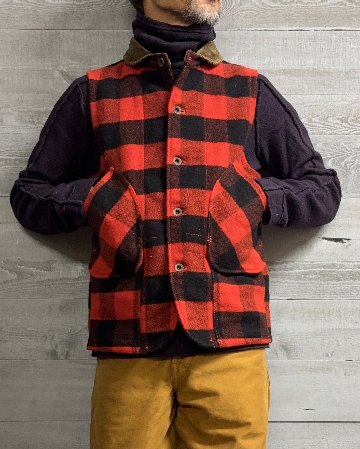 【Bisons】バイソンズ・高密度メルトンのウエストコートの画像