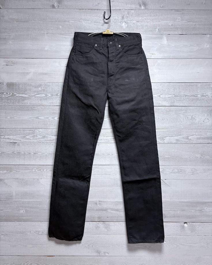 【SALONS】先染め硫化BK-JEANSストレート（在庫限りのワンメイクです）の画像