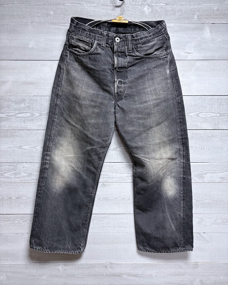 【SALONS】先染め硫化BK-JEANSストレート（在庫限りのワンメイクです）の画像
