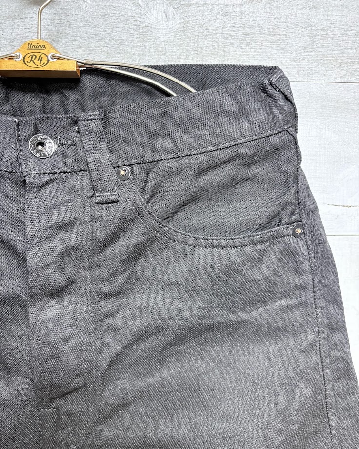 【SALONS】先染め硫化BK-JEANSストレート（在庫限りのワンメイクです）の画像
