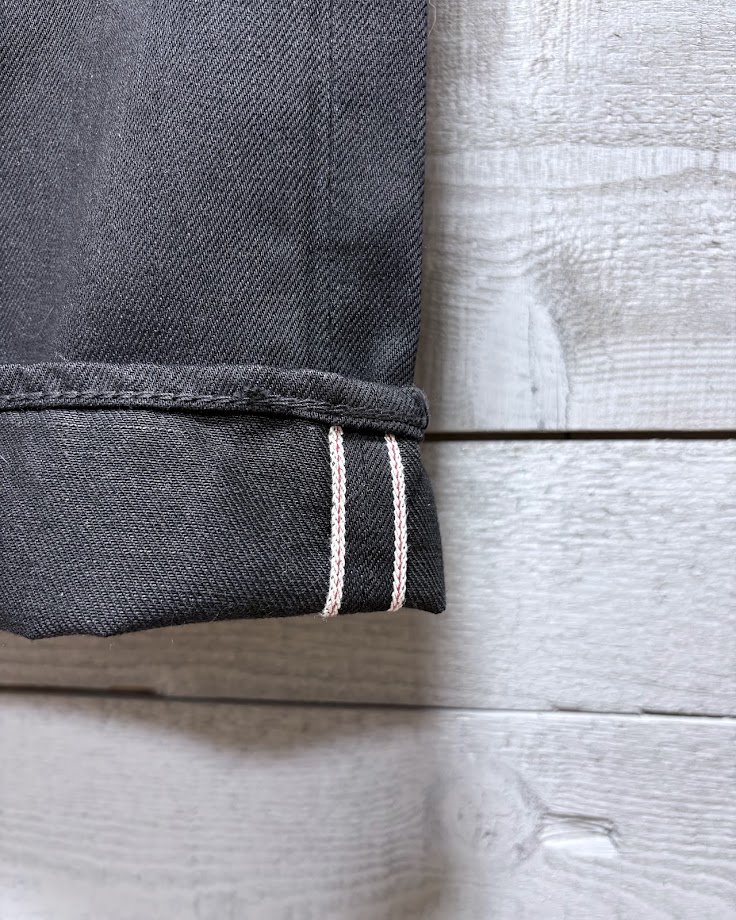 【SALONS】先染め硫化BK-JEANSストレート（在庫限りのワンメイクです）の画像