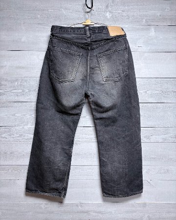 【SALONS】先染め硫化BK-JEANSストレート（在庫限りのワンメイクです）の画像