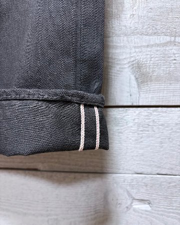 【SALONS】先染め硫化BK-JEANSストレート（在庫限りのワンメイクです）の画像