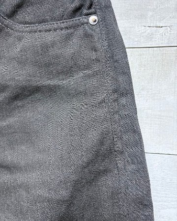 【SALONS】先染め硫化BK-JEANSストレート（在庫限りのワンメイクです）の画像