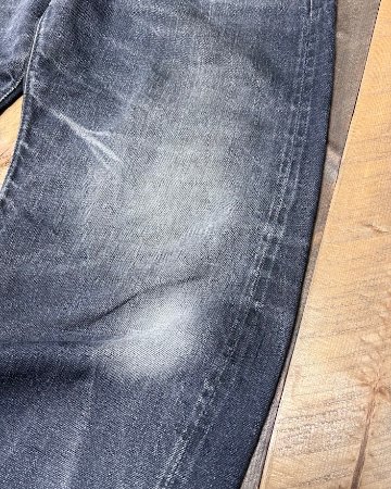 【SALONS】先染め硫化BK-JEANSストレート（在庫限りのワンメイクです）の画像
