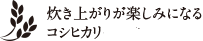 コシヒカリ（減農薬・減化学肥料）