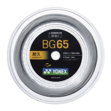 ヨネックス ミクロン６５ 100mロール BG65-1 バドミントンガットの画像