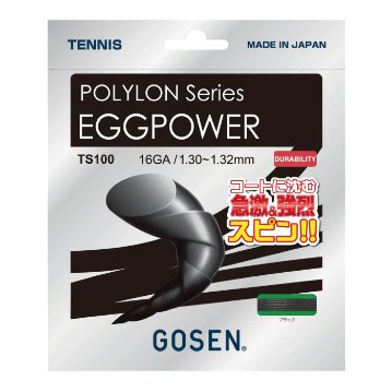 ゴーセン エッグパワー１６ TS100 テニスガットの画像