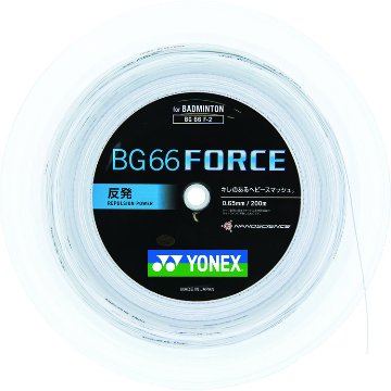 ヨネックス フォース 200mロール BG66F-2 バドミントンガット 種類の画像