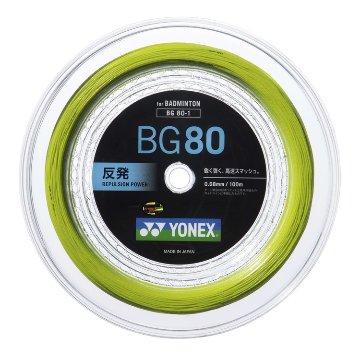 ヨネックス ミクロン８０ 100mロール BG80-1 バドミントンガットの画像