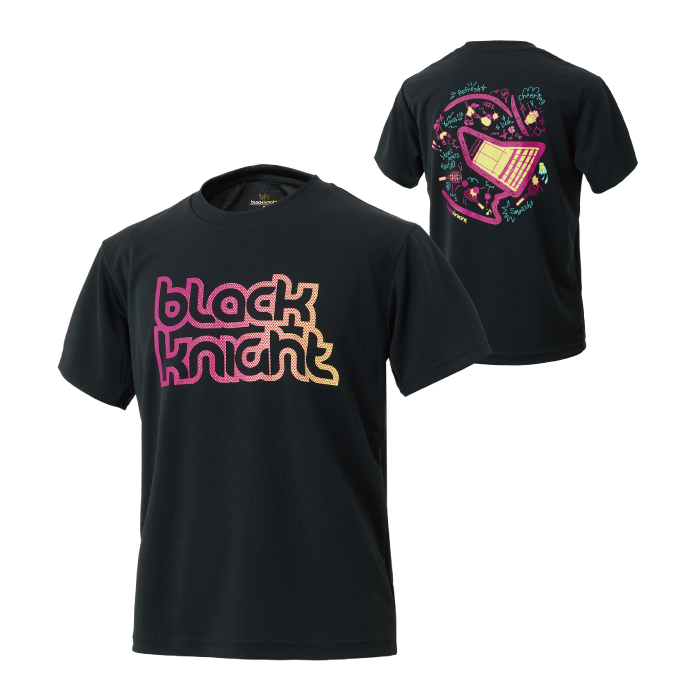 ブラックナイト ドライＴシャツ【ブラック/ピンク】T-5101Uの画像