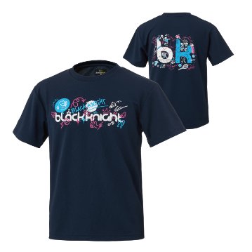ブラックナイト ドライＴシャツ【ネイビー】T-6106Uの画像