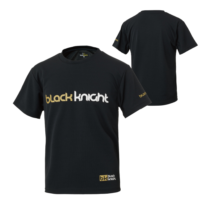 ブラックナイト ドライＴシャツ【ブラック/ゴールド】T-6110Uの画像