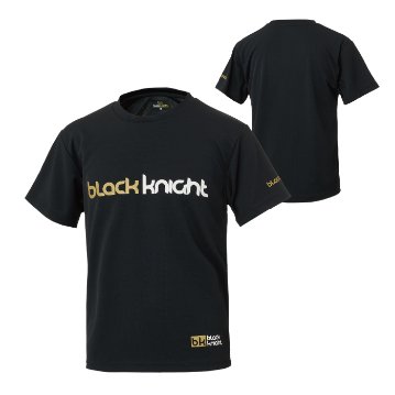 ブラックナイト ドライＴシャツ【ブラック/ゴールド】T-6110Uの画像