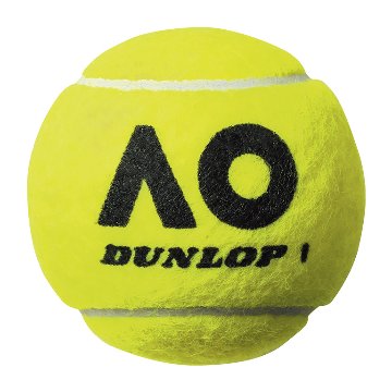 ダンロップ オーストラリアンオープン 2球入 試合球 テニスボールの画像