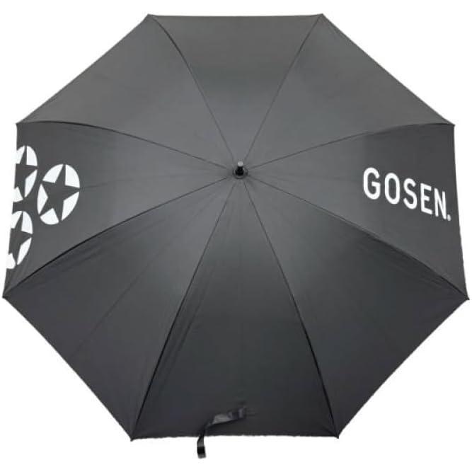 ゴーセン ビックロゴ入り特大 長傘 AC89BK 晴雨兼用 ＵＶカット 数量限定品の画像
