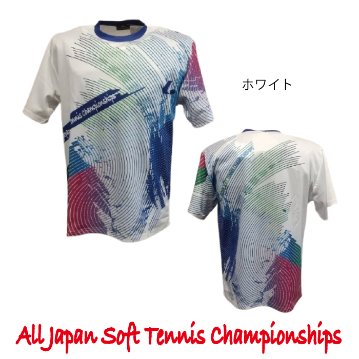 ルーセント ユニ オールジャパンＴシャツ【ホワイト】XLH373の画像