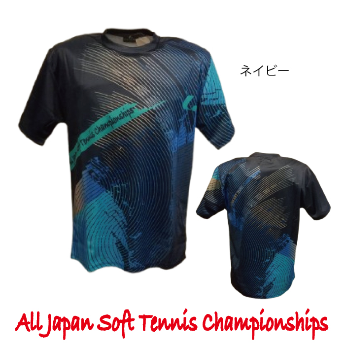 ルーセント ユニ オールジャパンＴシャツ【ネイビー】XLH373の画像