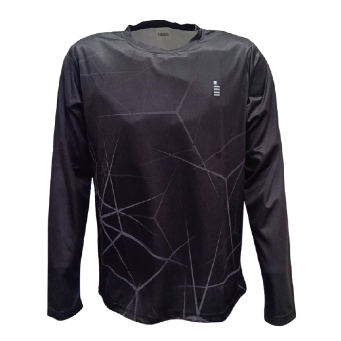ゴーセン ユニ ドライロングＴシャツ【ブラック】JPT60 数量限定生産品の画像