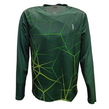 ゴーセン ユニ ドライロングＴシャツ【グリーン】JPT60 数量限定生産品の画像